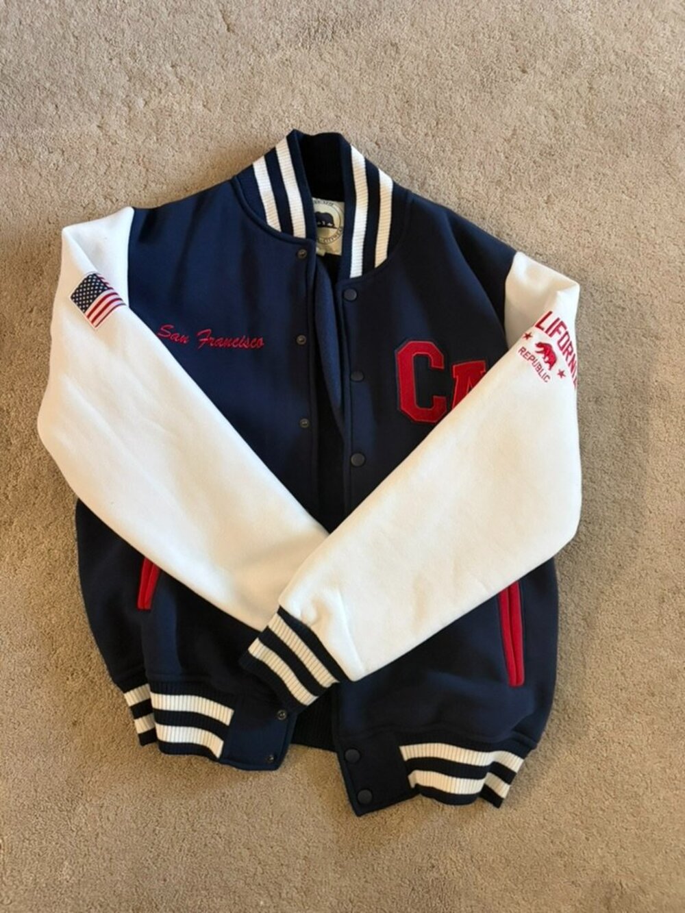 California Republic varsity jacket